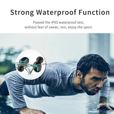 

2020 New Portable TWS Wireless Earbuds 3D Mini Bluetooth 5.0 Earphones Can Be Used For Mobile Phone Charging Earphones