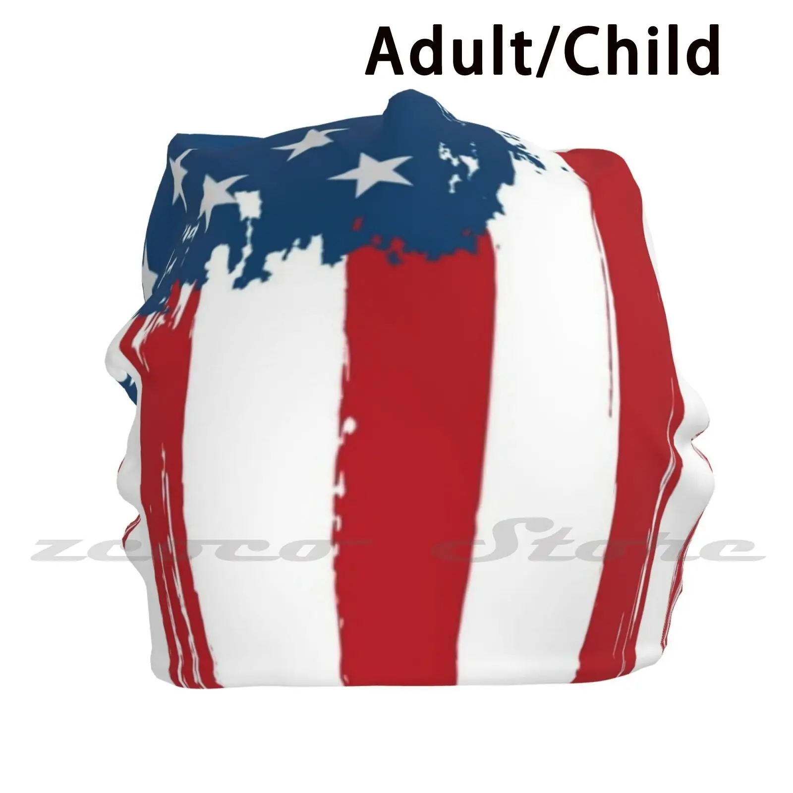 

Женская трикотажная шапка Love America с индивидуальным рисунком