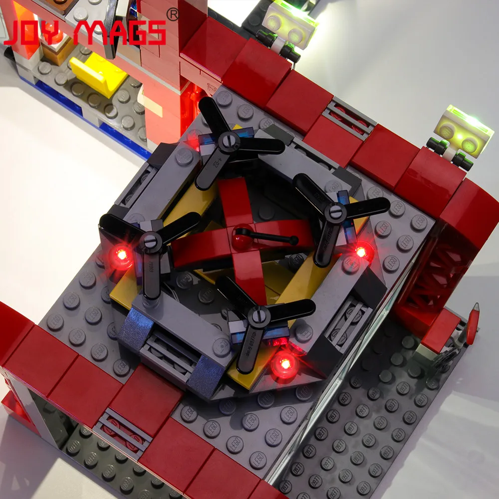 Комплект светодиодсветильник JOY MAGS Only для пожарной станции серии 60215 City совместим