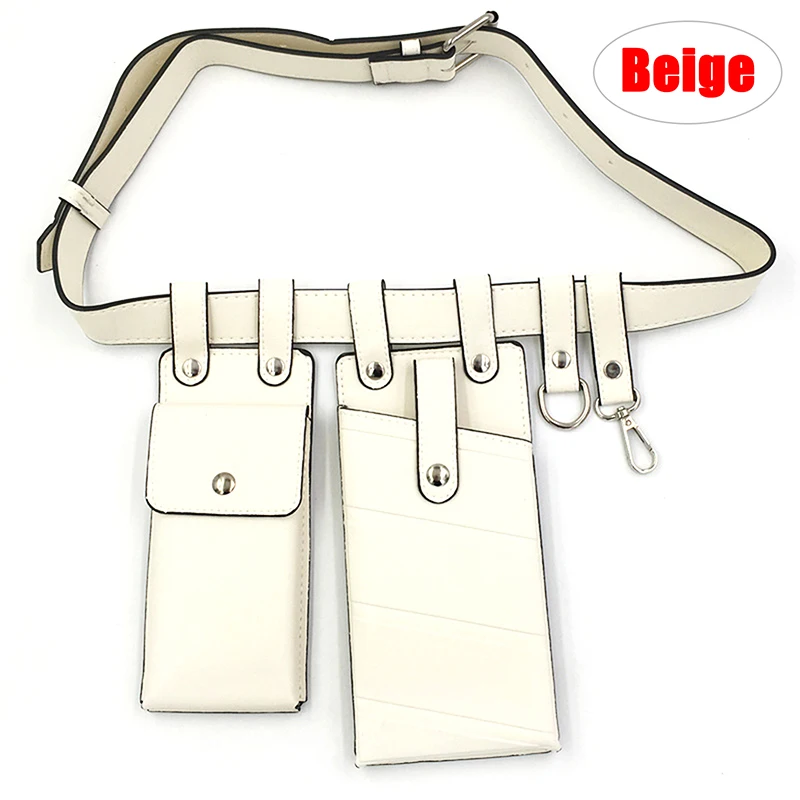 

Waist Pack Leather Luxury Belt Bag Crossbody Bags Casual Chest Pack
