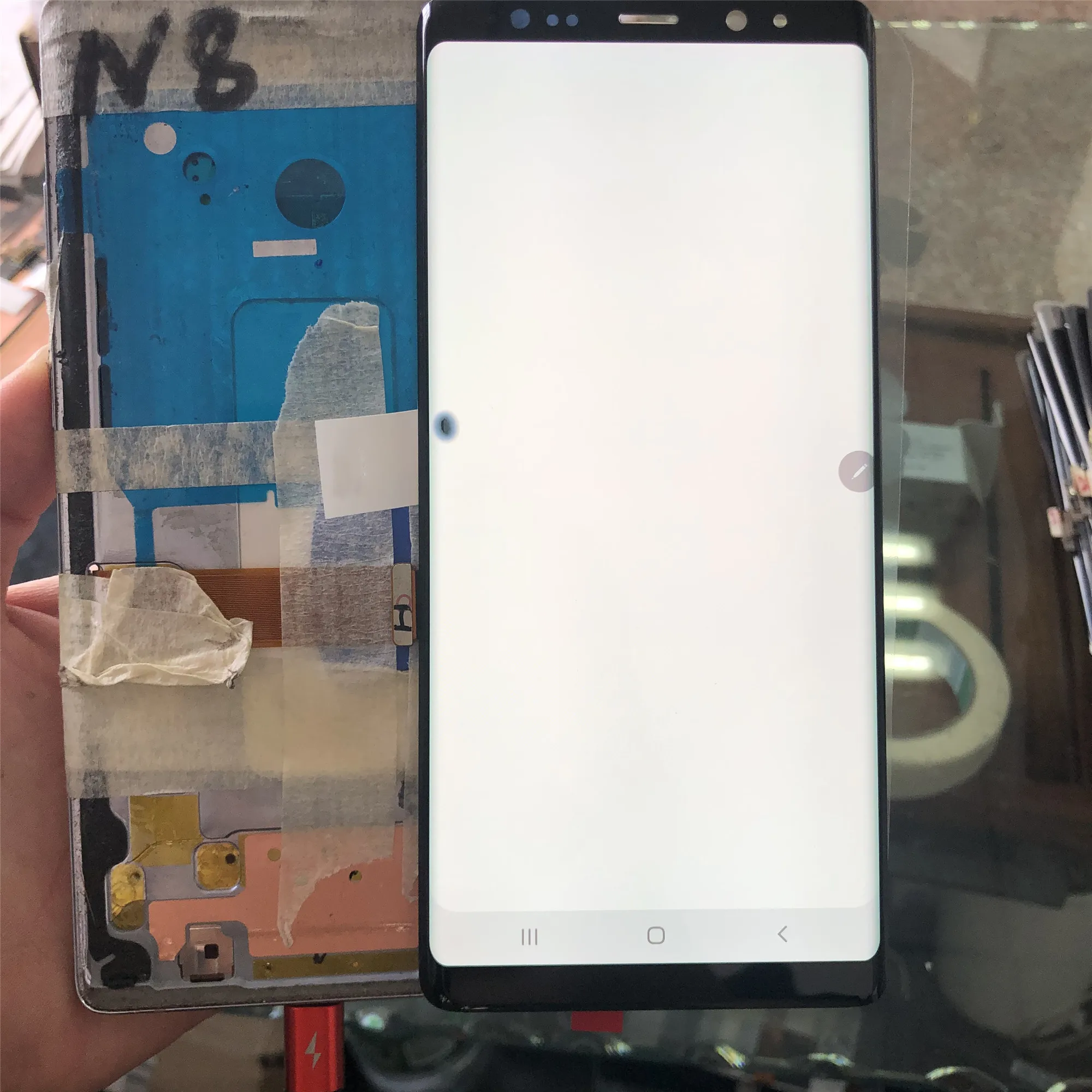 6 3 &quotSUPER Amoled запасная часть для замены процессора изображений ЖК экран с рамкой