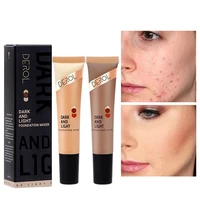 concealer liquid foundation natural oil control waterproof long lasting cover up facial blemishes not easy smudge base makeup
