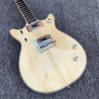 high quality 6 string electric guitar custom shop peach core xylophone body chrome plated hardware free delivery