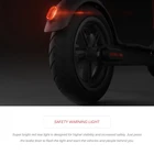 Задний фонарь для Xiaomi Mijia M365, черный, 1 шт.