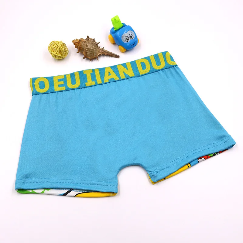 3pcs/lot Boy's Quadrangular Underwear Children's Mickey Mouse Printed Close-fitting Flat-angle panties |