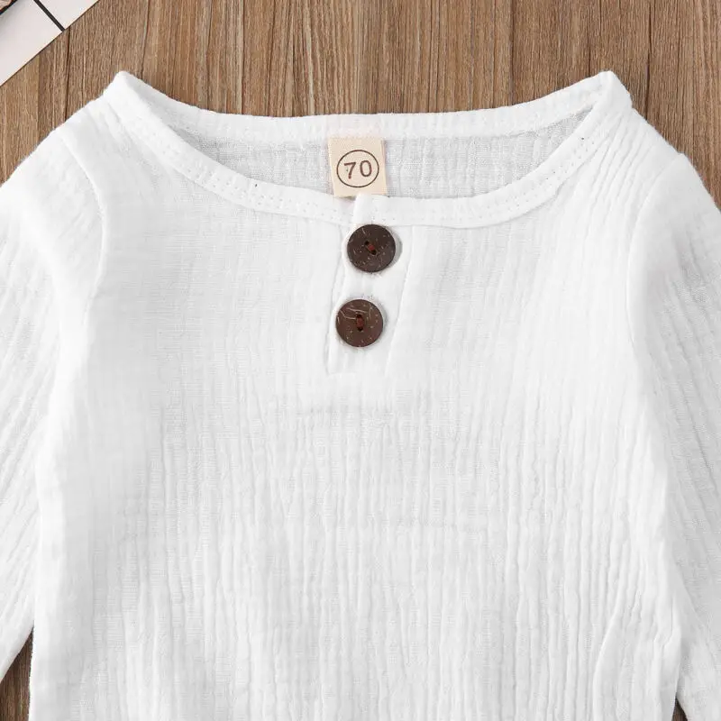 Комбинезон детский льняной с длинным рукавом | Детская одежда и обувь