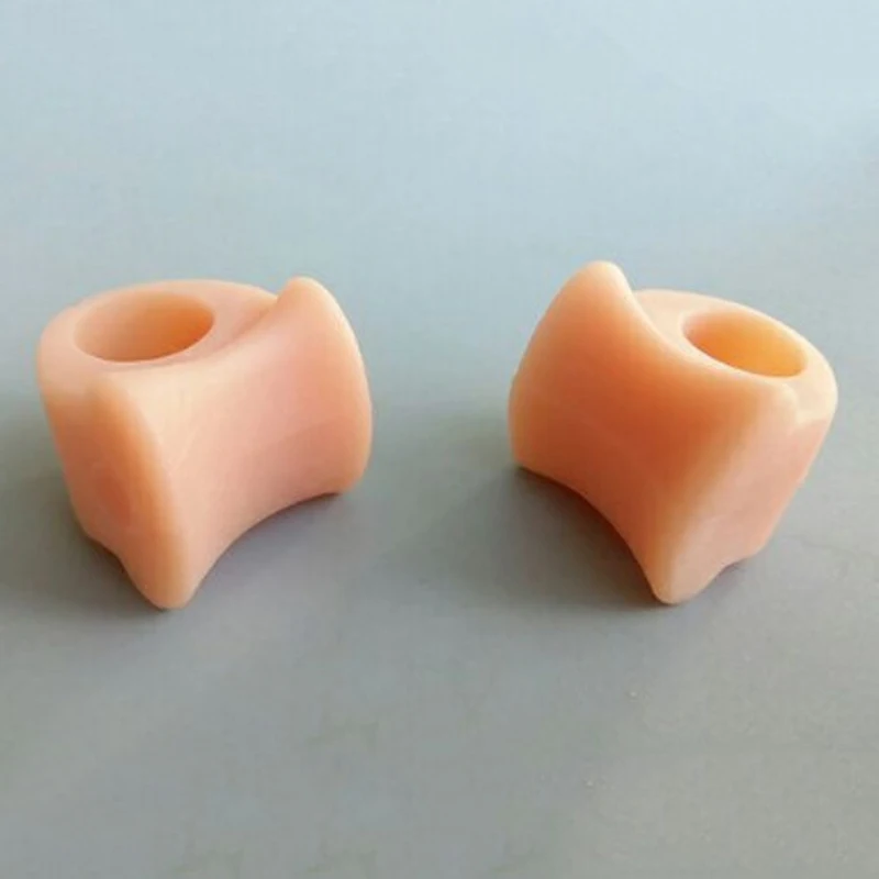 Силиконовые разделители пальцев ног 2 шт. шина-разделитель вальгусная коррекция