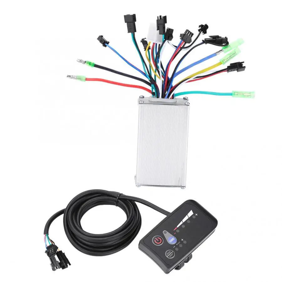 Светодиодный контроллер мотора для электрического велосипеда 24 В/36 В/48 в 250 Вт/350