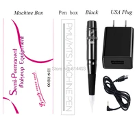 professional dermografo universal permanent makeup machine rotary tattoo pen with speed control for lip eyebrow tattoo