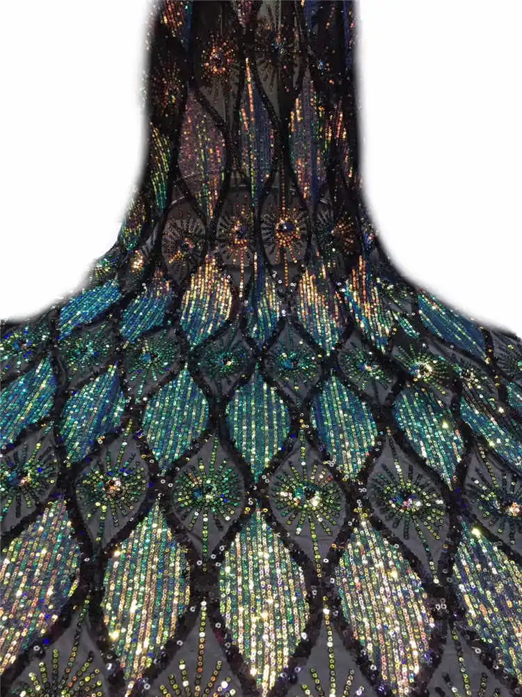 Фабричное предложение 2019 новейшая африканская гипюровая кружевная ткань с