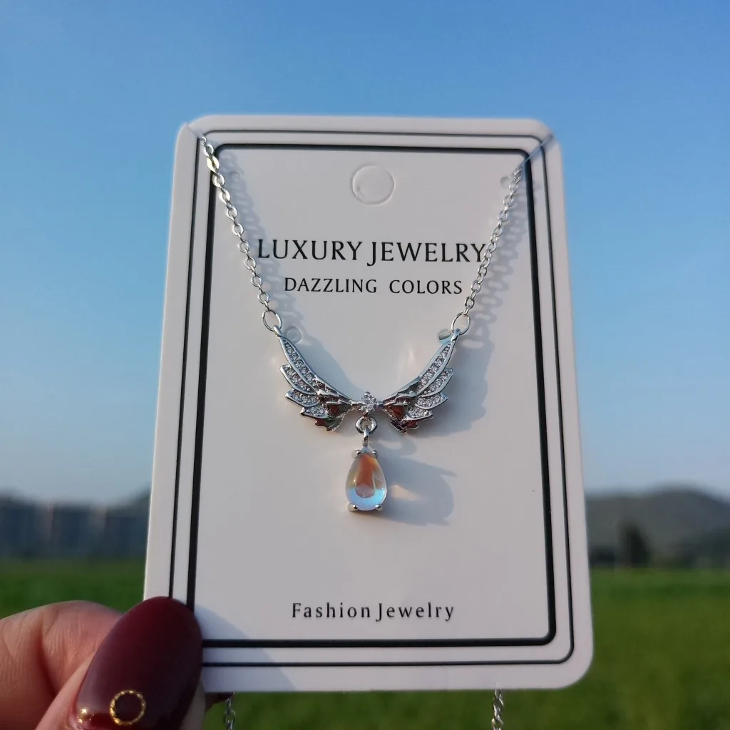 Новые Изысканные циркониевые кресты полностью хрустальные подвески с крыльями