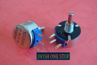 

WX14-12 single lap joint wire potentiometer slidably adjustable resistance watts power 3w varistor 3K3 3.3K