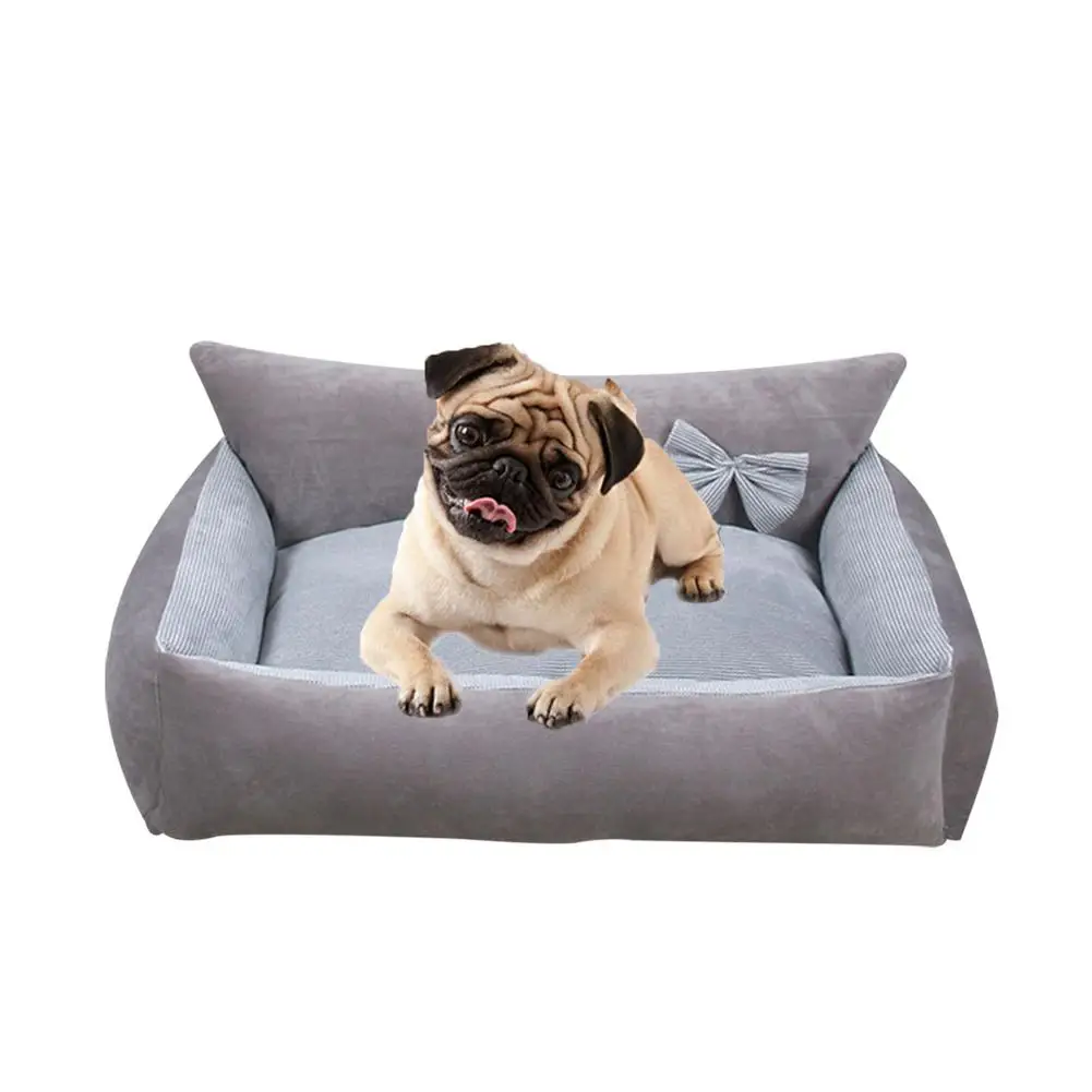 

Cozy Pet Beds Orthopedic Pet Bed For Dogs And Cats Snuggery Long Rich Rectangle Bolster Pet Bed Removable Washable Cover For Sma