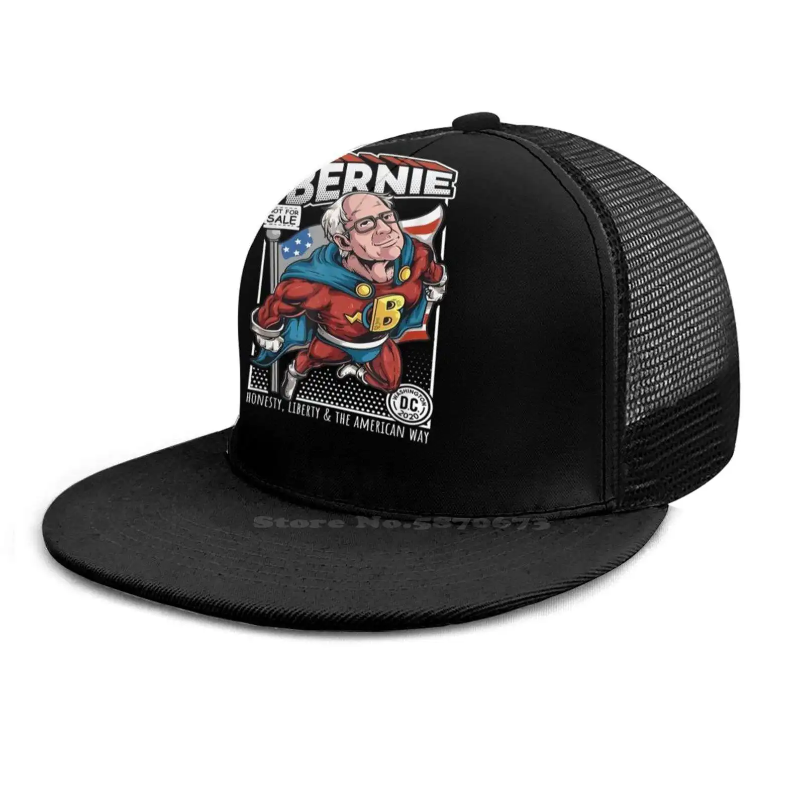 Берни Сандерс супергероя на помощь 2020 выборов настраиваемая бейсболка головные