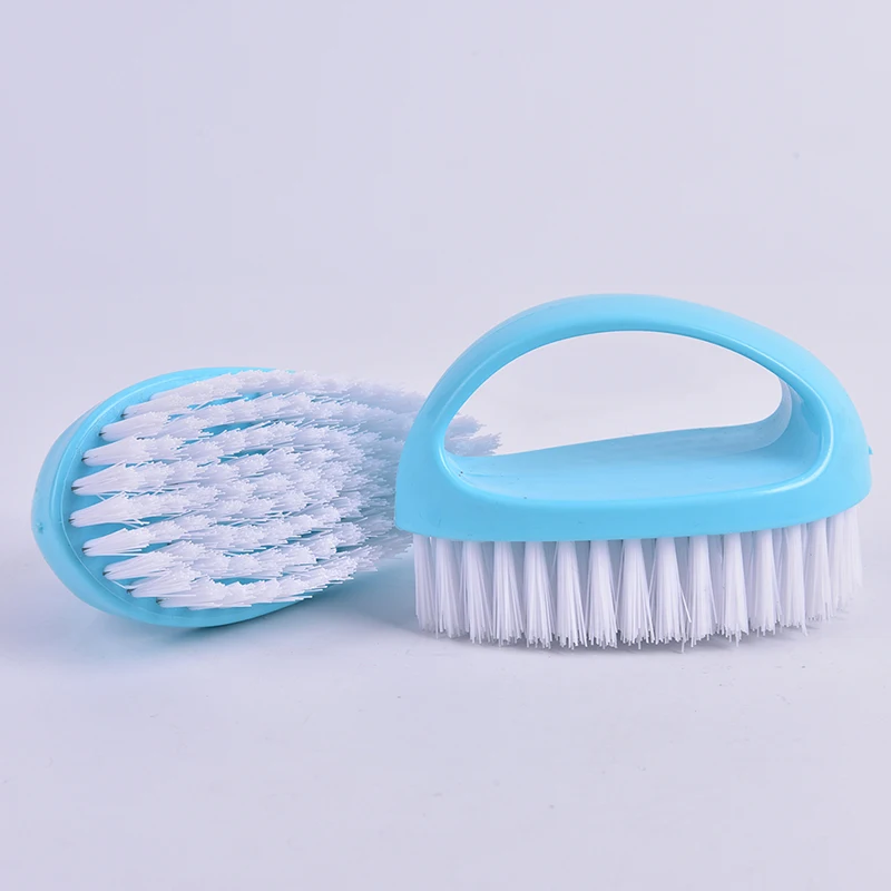 

1PC Plastic Portable Candy Color Household Cleaning Brush Washing Brush Laundry Srubbing Brush Carpet Bedspread Clothes Cloth