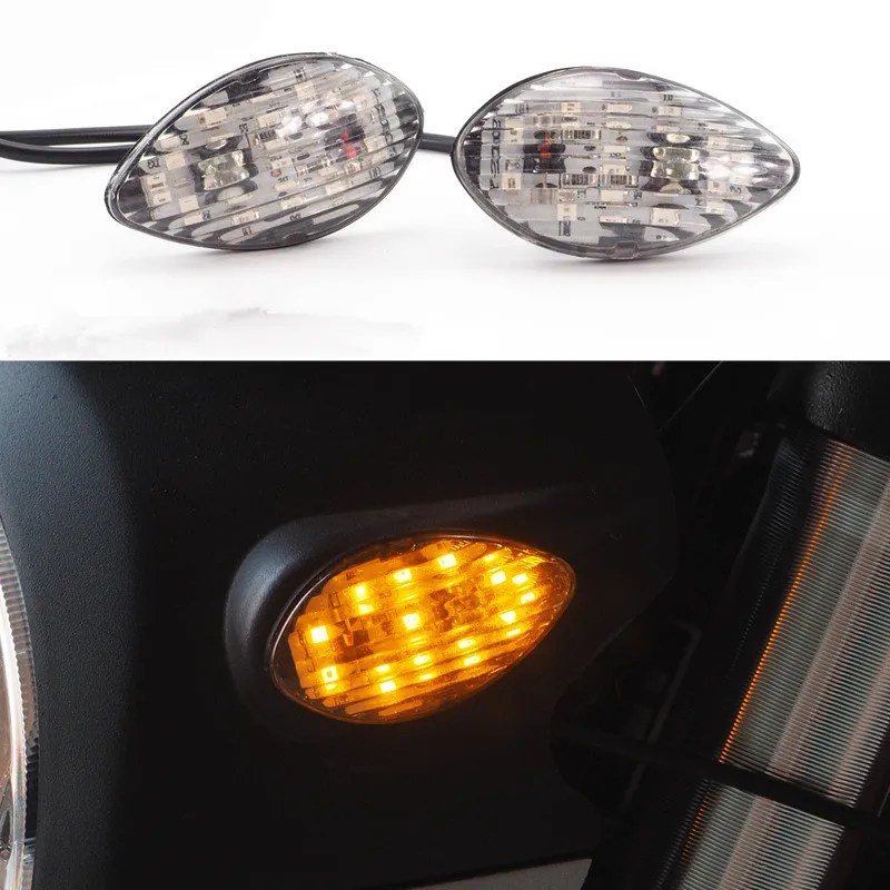 12 В СВЕТОДИОДНЫЕ указатели поворота Индикатор мигалка для Honda CBR600 CBR 600 2001 2007 F4I