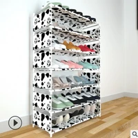 simple multi layer assembly dustproof shoe cabinet household dormitory economical special storage rack