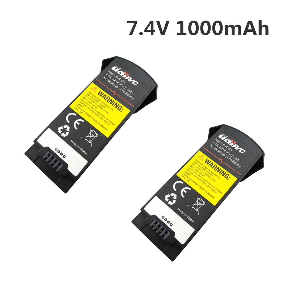 7 4 V 1000mah батарея для UDI U818A PLUS AA818 U49W U49C RC Квадрокоптер запасные части 894325 7.4Wh |