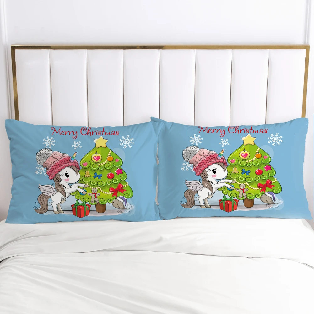 

3D Unicorn Pillow Cases Cartoon Decoration Throw Pillow Cover Bedding PillowCase For Children Kids Baby Girls Boys 50x70 50x80