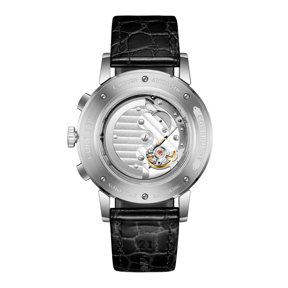 Мужские механические наручные часы с циферблатом 42 мм |