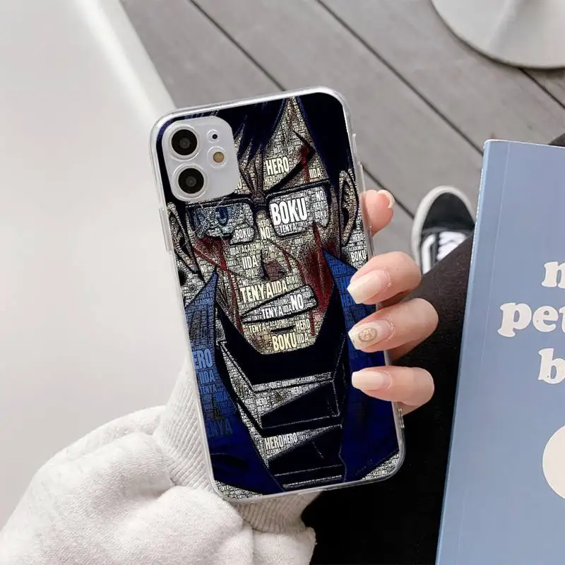 

My Hero Academia Phone Case For Iphone11 12 Pro Max SE 2020 6s 7 8 Plus X Xs Max Xr Transparent Soft Silicone Cover
