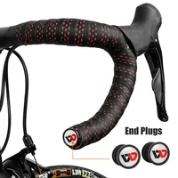 west biking bicycle handlebar tape with plug covers anti slip anti sweat protective wrapping belts cycling bike handle belt