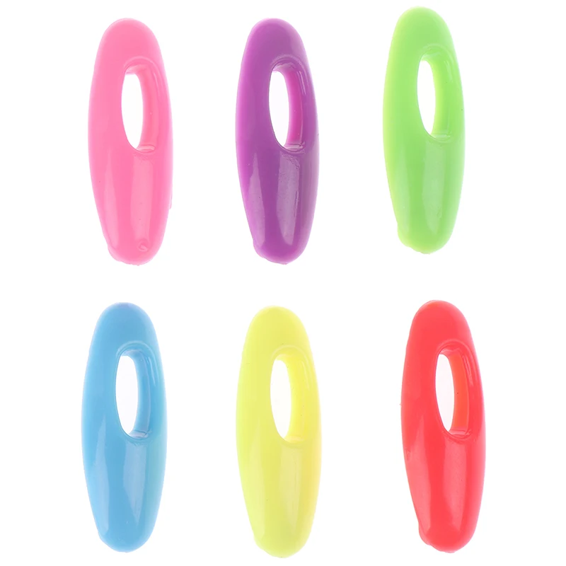 6pcs Plastic Safety Brooch Pins Women Pin Scarf Enamel Buckle Accessories Head Decoration | Дом и сад