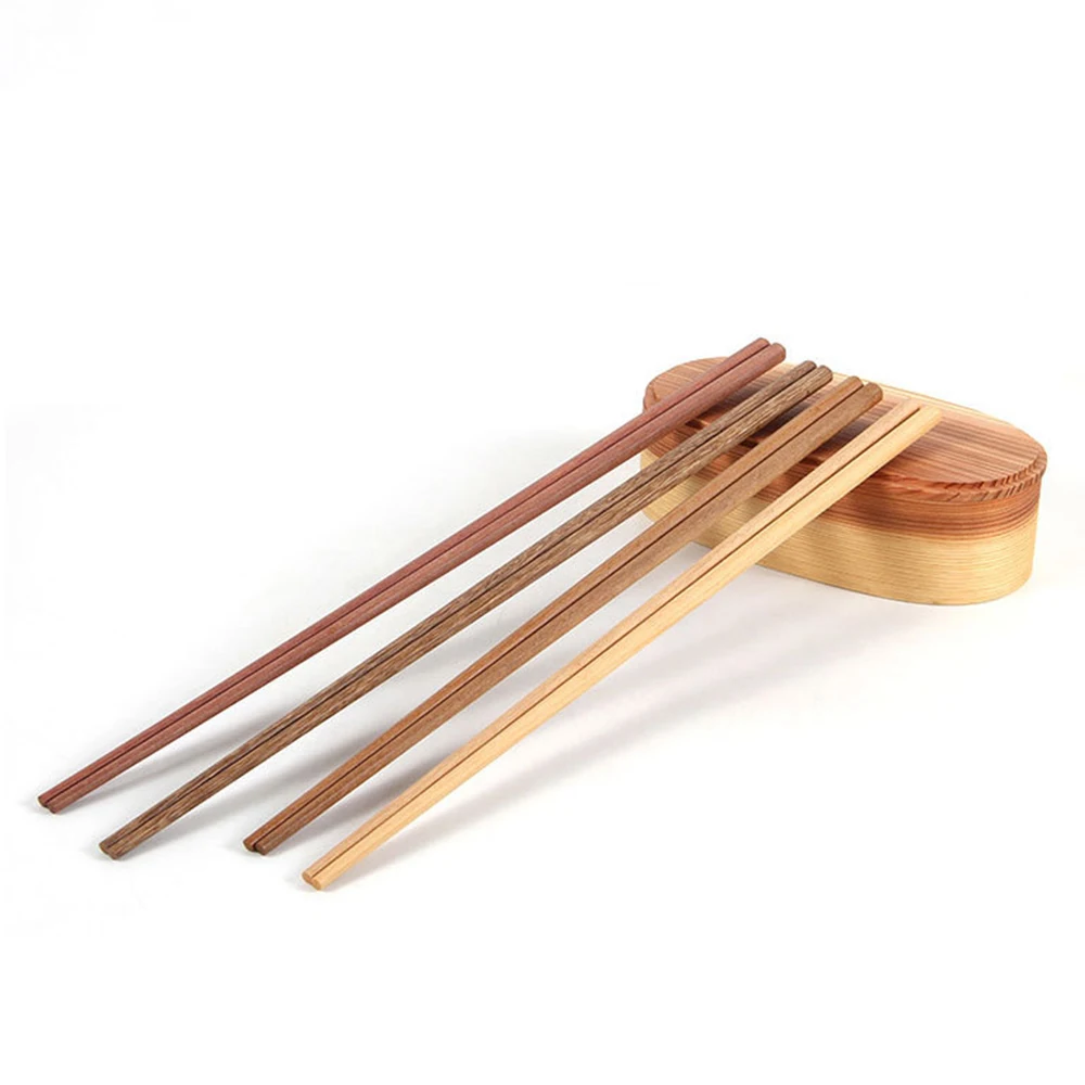

1 пара ярких деревянных устойчивых к ожогу палочек для жарки палочек для еды, легкие палочки для жарки, износостойкие для домашней кухни