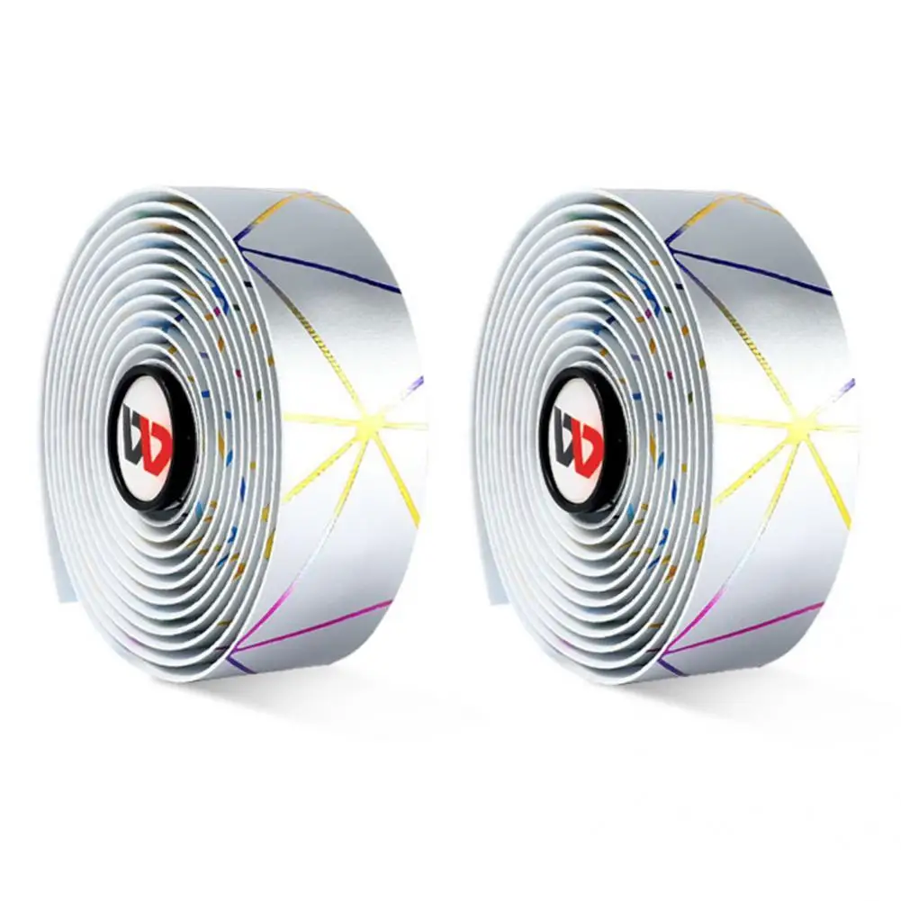 

1 Pair Versatile Bike Grip Tape Thicken Texture Colorful Bike Handlebar Tape for Outdoor Cycling Handlebar Tape
