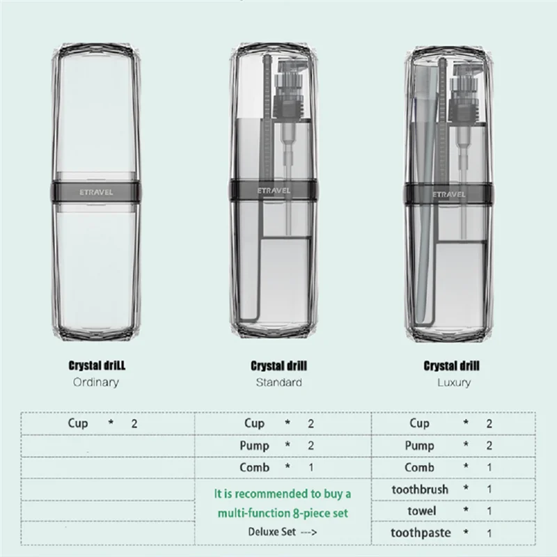 3 стиля чашка для мытья путешествий портативная туалетные принадлежности зубная