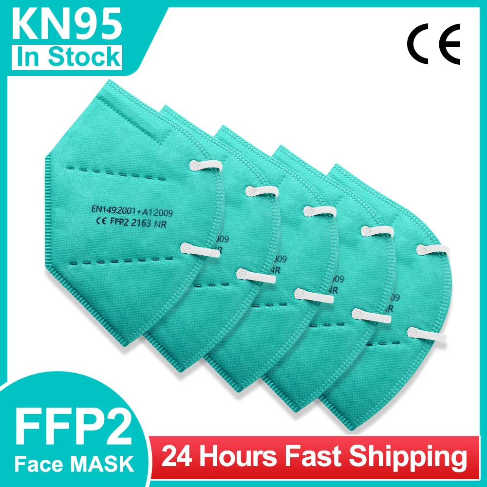 

KN95 FFP2 Mask FFP2mask CE Mascarillas FPP2 Mascarilla Masque Protection Mask Mondkapjes FFP2-Mascarilla Masker KN95 GreenMask
