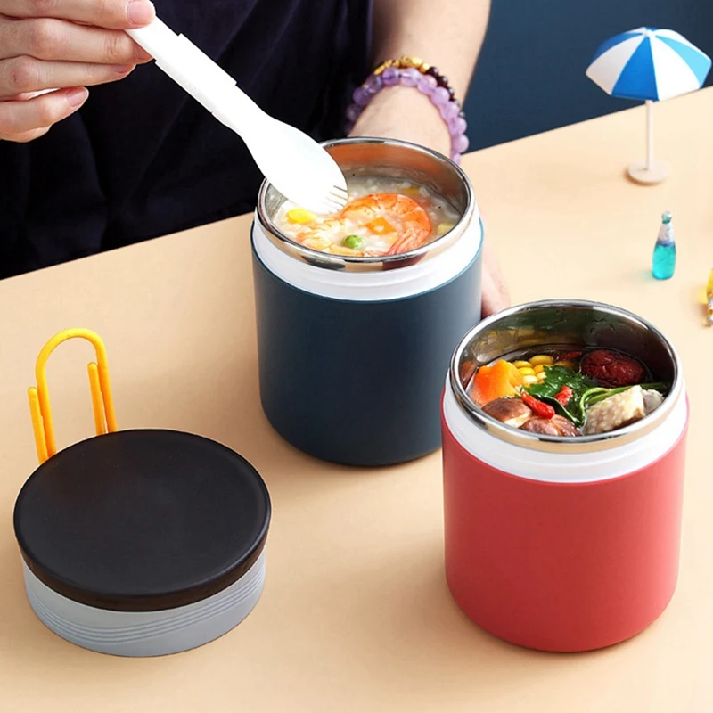 2 шт. Герметичный Термос из нержавеющей стали 450 мл | Дом и сад