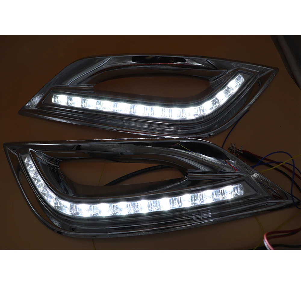 Для Hyundai Sonata YF 2011 2012 2013 2014 дневные ходовые огни светильник отложным воротником