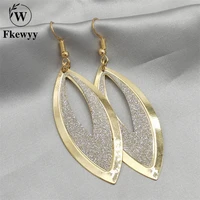 fkewyy korean fashion earrings for women geometry designer jewelry luxury gothic accessories dangle earrings punk jewellery girl