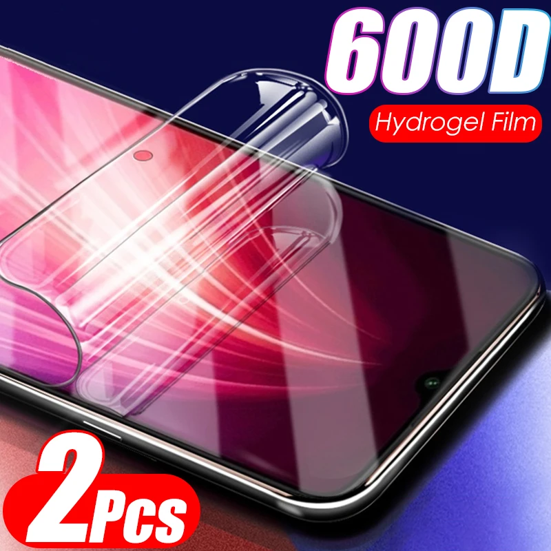 Гидрогелевая пленка для Xiaomi Redmi 7A 7 Y3 Защитная Redmie 7s K20 Pro не закаленное
