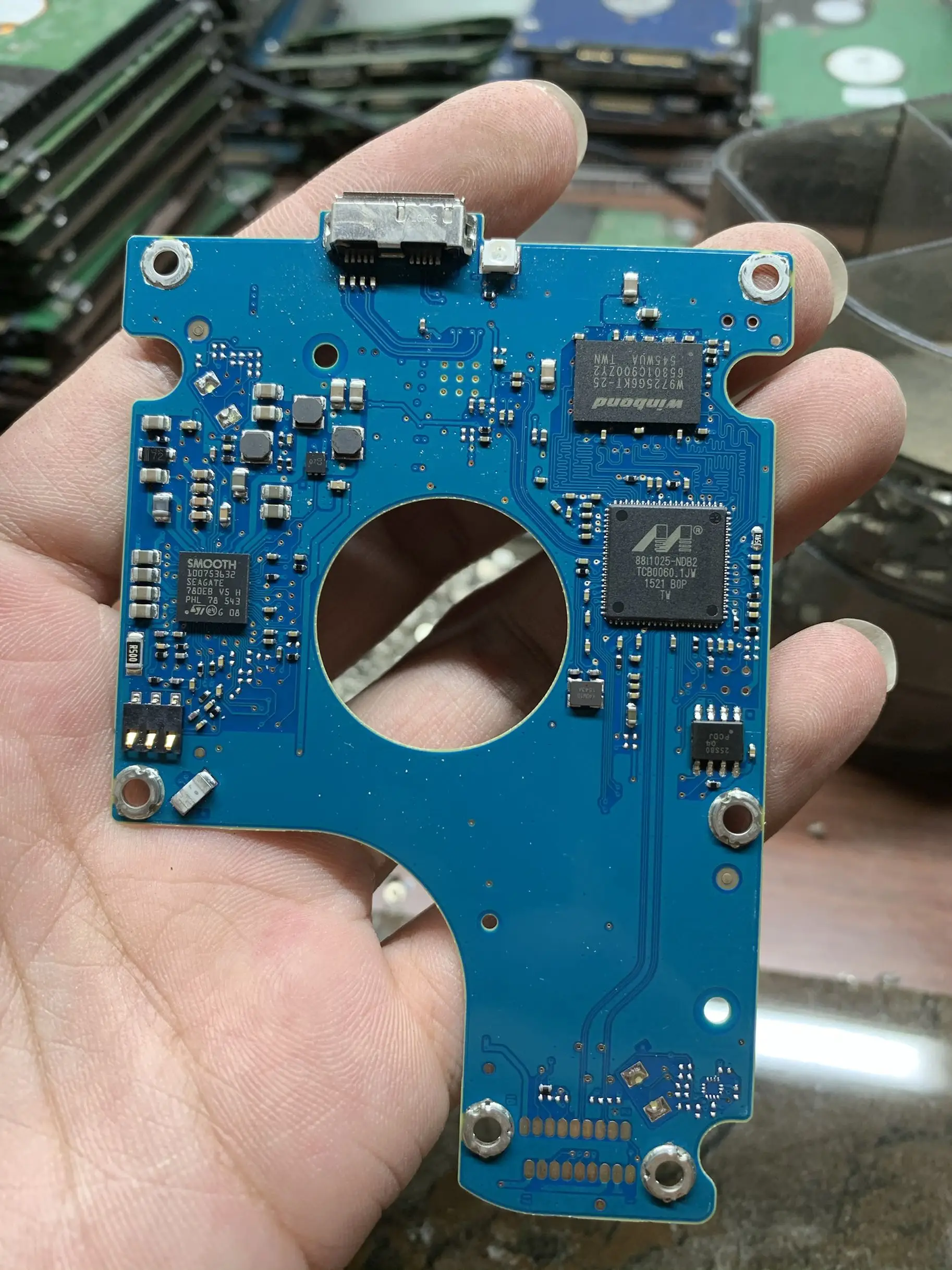 usb 30 жесткий диск pcb плата 100765396 rev a для sams