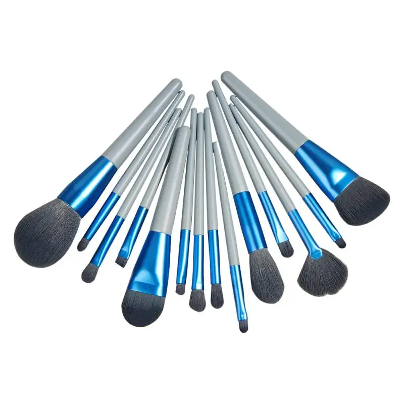 

12pcs Makeup Brush Tool Set Cosmetic Powder Eye Shadow Foundation Liquid Eyebrow Blush Loose Powder Repair Beauty Make Up Brush
