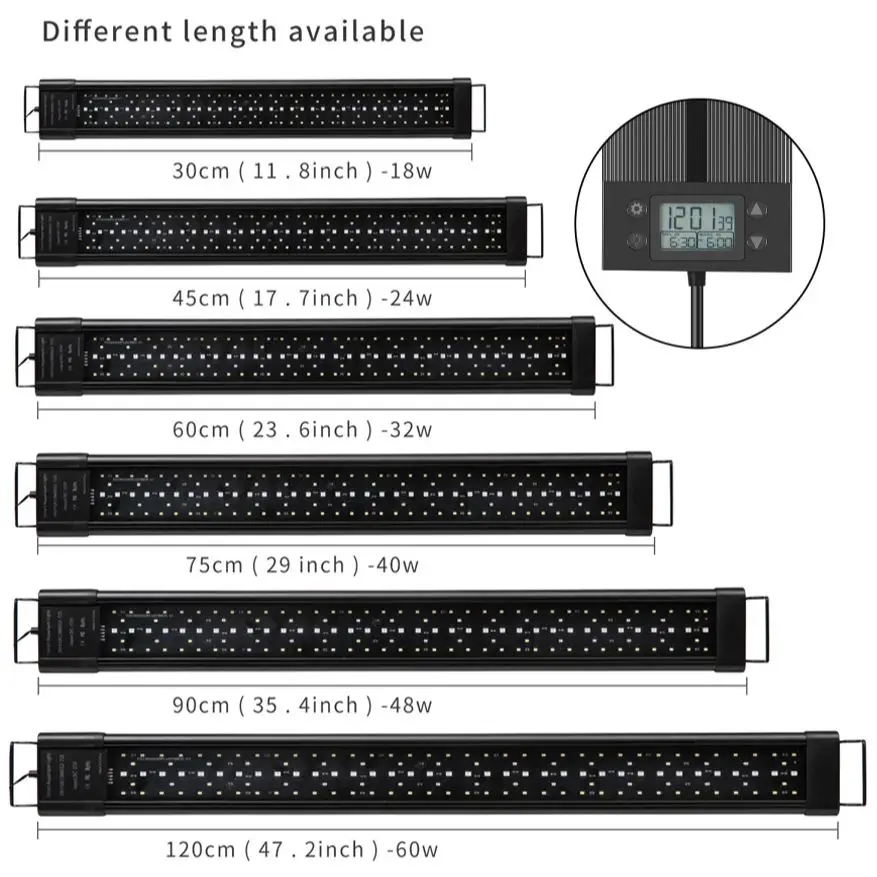 Корпус из алюминиевого сплава новый светодиодный светильник полного спектра для