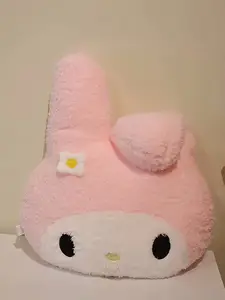 Kuromi Plush Doll Throw Pillow Girl Cute Sofa Bedside Cartoon Cushion Xmas Gift