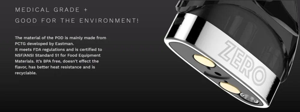 Vaporesso Renova Zero Pod с 2 мл емкостью 1.0ohm катушка головка электронная сигарета бак для Vape электронная сигарета zero kit pod
