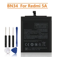 replacement battery bn34 for xiaomi mi redmi 5a rechargeable phone battery 3000mah