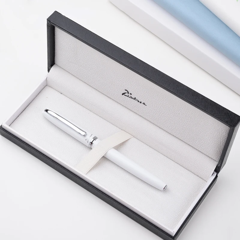 

Новое поступление 2020, роскошные роликовые ручки Pimio, металлические офисные ручки для вывесок с подарочной коробкой, Бесплатная гравировочная шариковая ручка