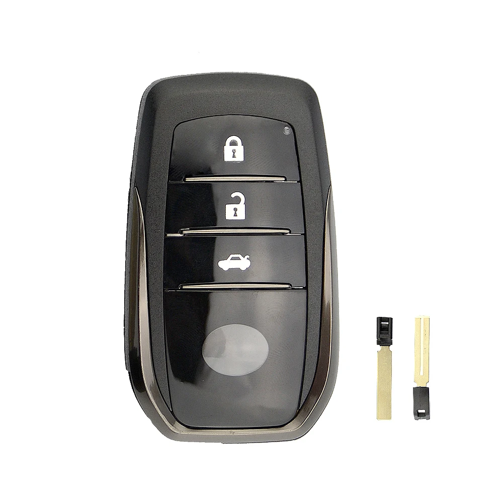 OkeyTech для Toyota Land Cruiser Crown RAV4 Corolla Camry Highlander умный пульт дистанционного ключа