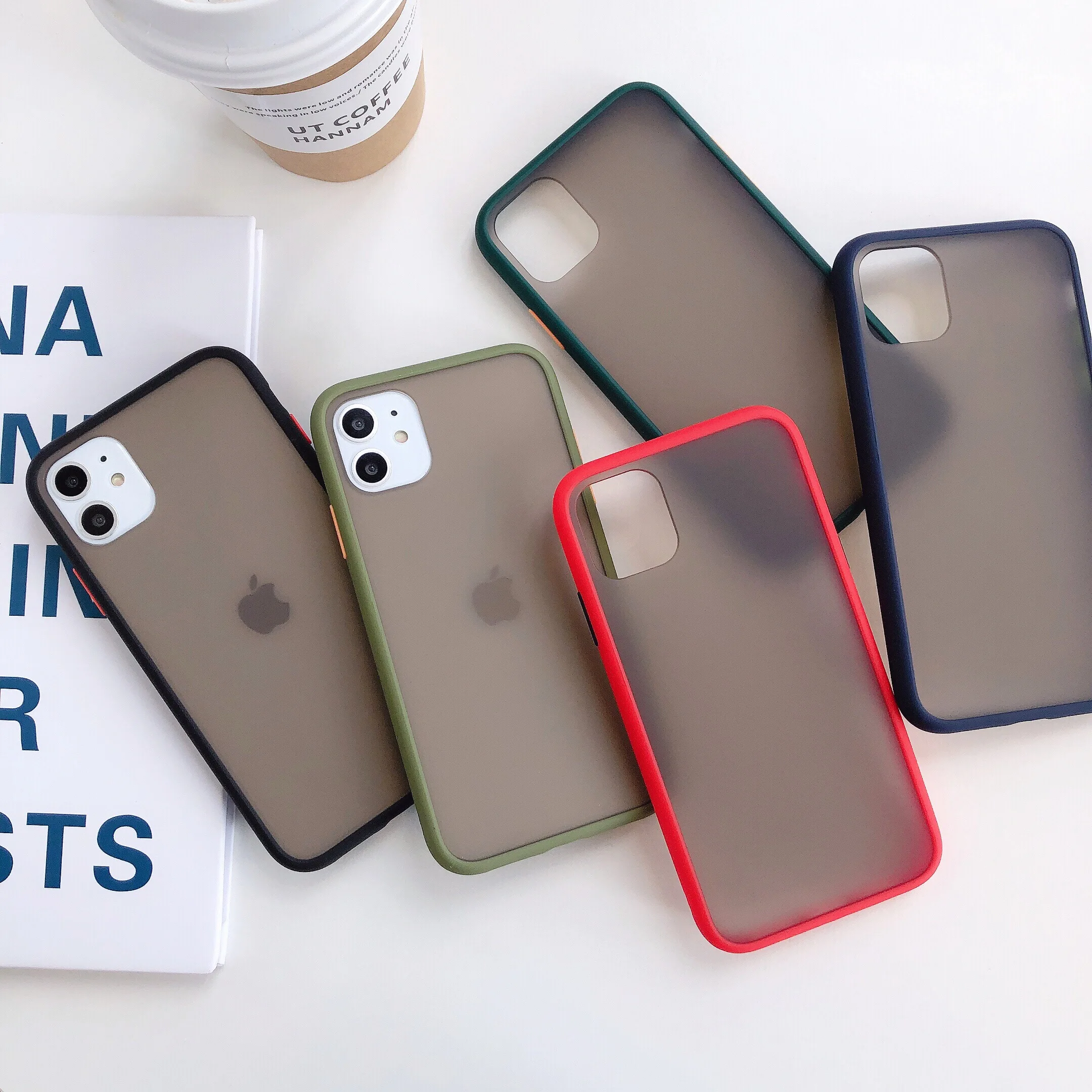 Матовый защитный чехол-бампер из поликарбоната для телефона Huawei Mate 20 30 Lite Pro P20 P30