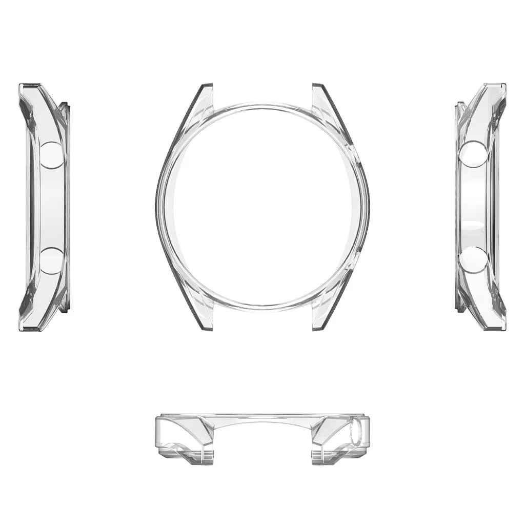 Ультратонкий Мягкий защитный чехол из ТПУ с силиконовой рамкой для Huawei Watch GT