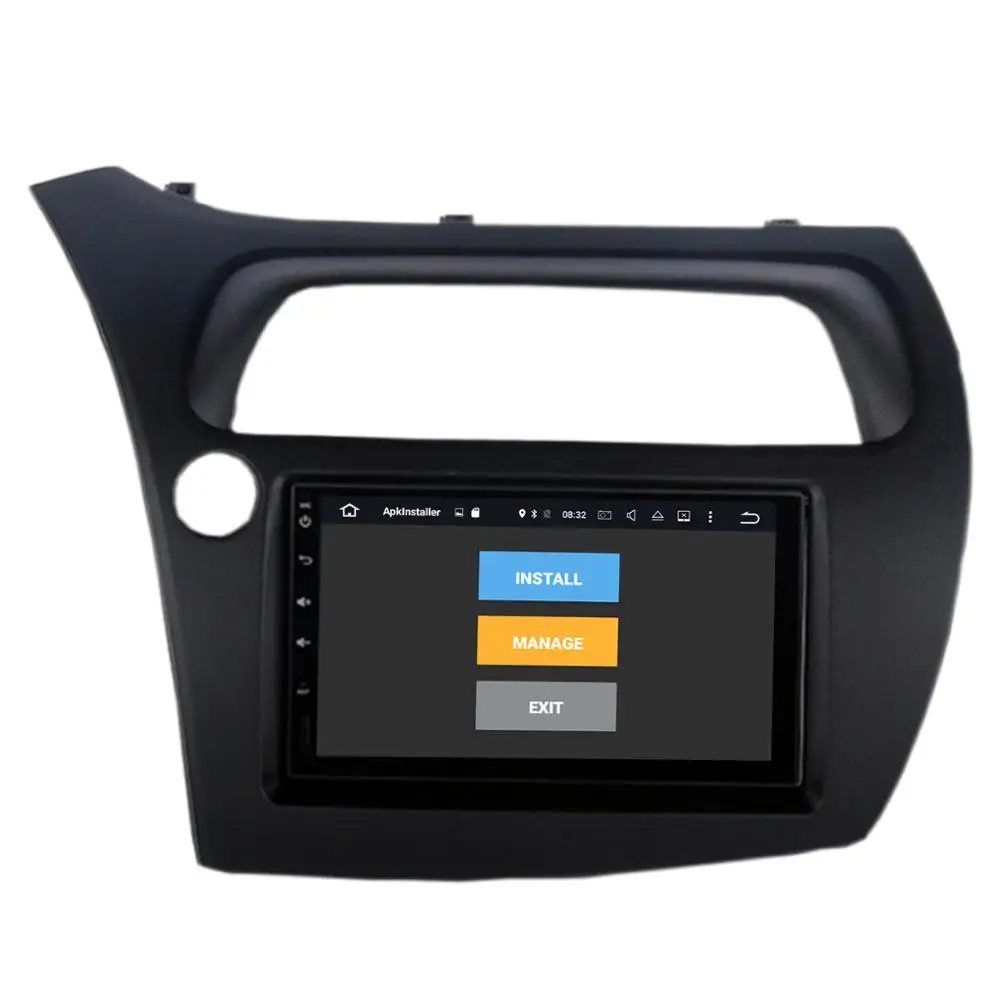 COIKA " Восьмиядерный Android 8,1 система автомобиля gps Navi Радио для Honda Civic хэтчбек 2006-2012 WIF 4+ 64 Гб ram головное устройство ips DSP 4G