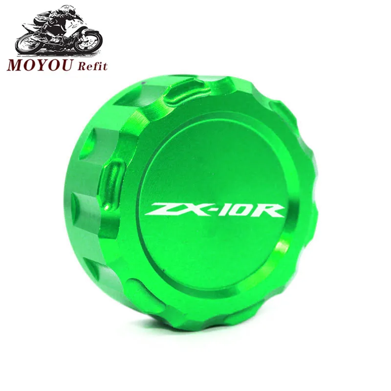 

For Kawasaki ZX10R ZX-10R ZX 10R New 8 Colors Motorcycle Filter Fluid Rear Brake Master Cylinder Oil Reservoir Cover Cap