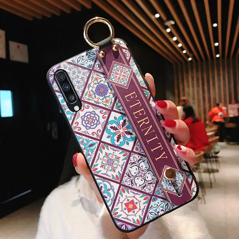 SK3-02WDGonGFang SoCouple чехол для samsung Galaxy A50 A70 A30 A20 A10 S8 S9 S10 Plus, Note 8, 9, 10, плюс A40 A60 S10e ремешок держатель телефона чехол - Цвет: SK3-02WDGonGFang