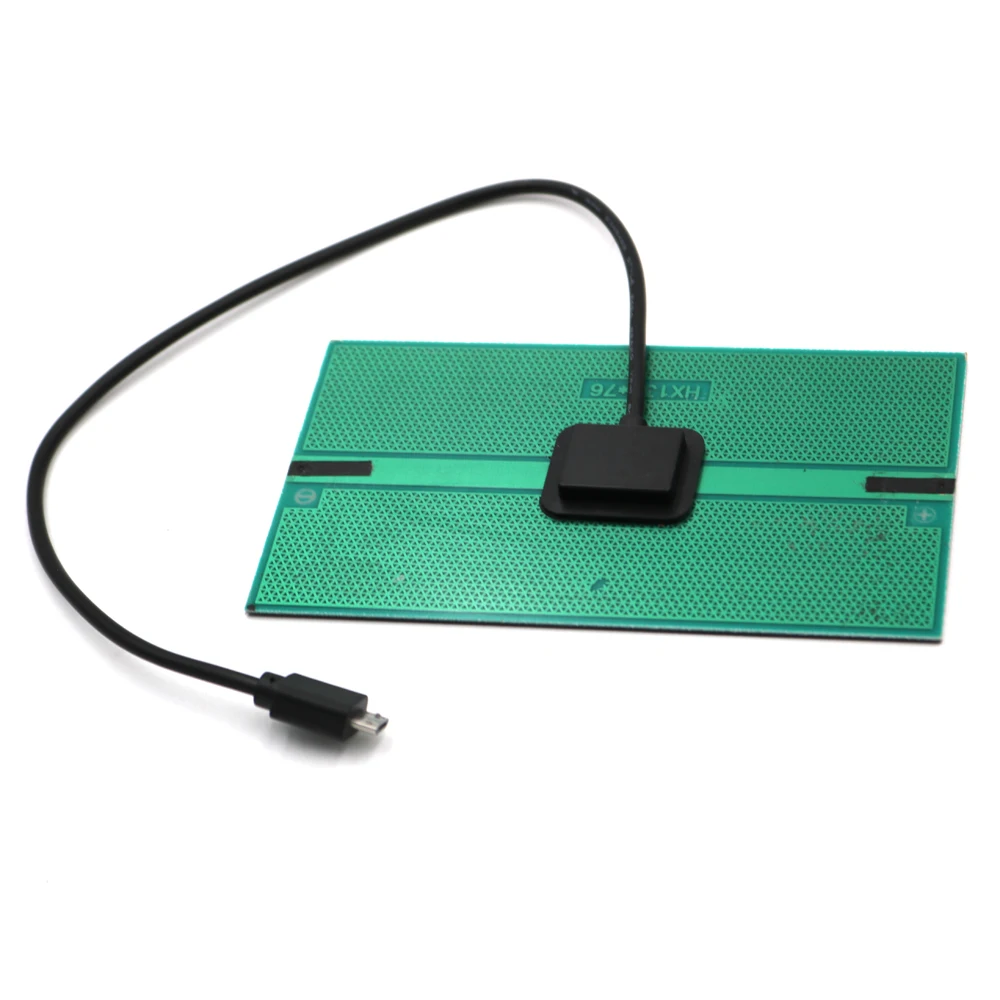 Солнечный Батарея Зарядное устройство 1 65 W 5 V Панели солнечные Выход USB Micro Android