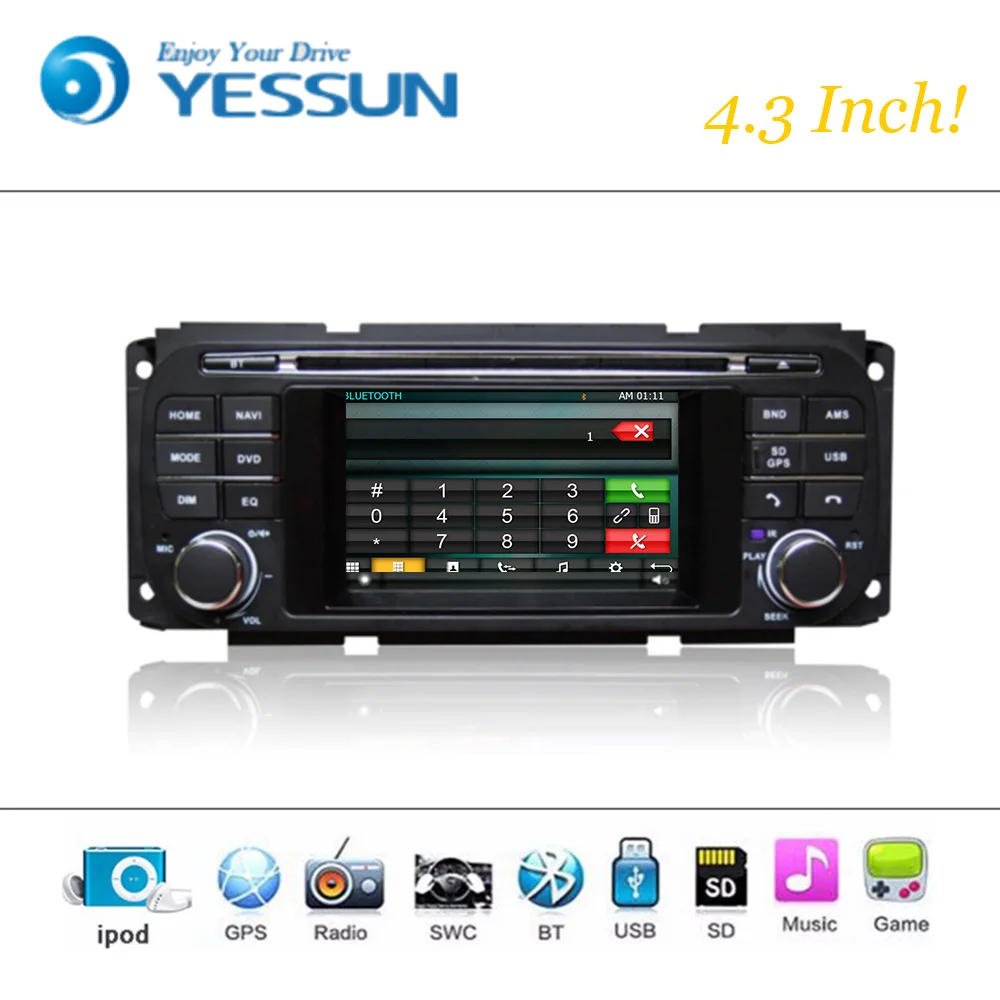 Автомобильный dvd плеер система Android Wince для Chrysler Jeep Dodge Авторадио стерео GPS